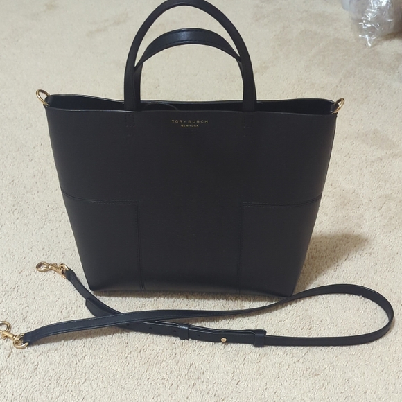 Tory Burch Elegant Black Tote